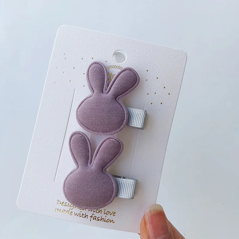7(2pcs) 2 шт./компл. милые заколки для волос для детей юбка-пачка для девочек радужных цветов зайца и блестками в форме сердца в форме звезды мультяшные заколки модные заколки для волос - Цвет: 7(2pcs)