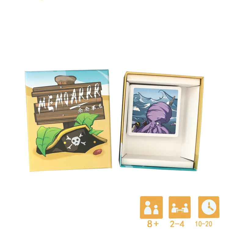 Memo Match-and-memory настольная игра 2-4 игрока кaрточные игры родитель-ребенок интерактивная игра