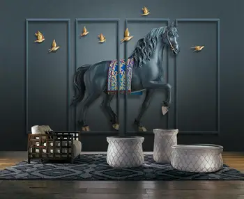 

Custom 3D Wall Mural Wallpaper For Bedroom Photo Background Wall Stickers Home Decor Living Room Modern Painting Wallpaper