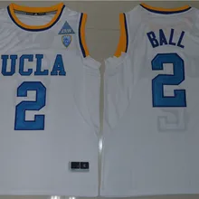 Для Мужчин's Брюинз лонзо мяч 2 Колледж Аутентичные Колледж Майки