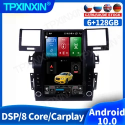 Radio con GPS para coche, 10,0 reproductor Multimedia con Android, pantalla estilo Tesla, estéreo, 2DIN, vídeo, para Range Rover Sport 2005   2009
