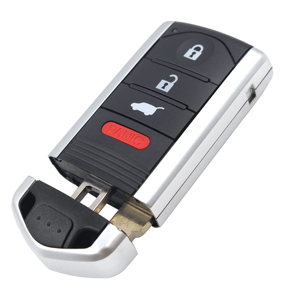 Keyecu OEM дистанционный смарт ключ-брелок 4 кнопки 313,8 МГц для Acura ZDX 2010 2011 2012 2013, Автомобильный ключ, FCC ID: M3N5WY8145