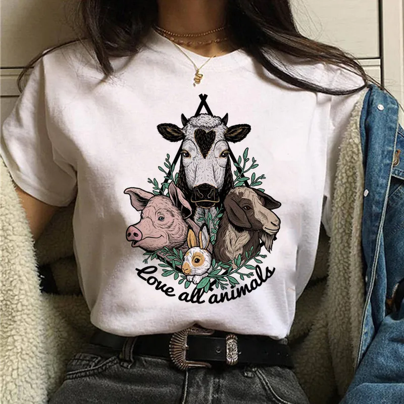 ERNESTNM модная женская Футболка Harajuku Kawaii Белая футболка Новое поступление