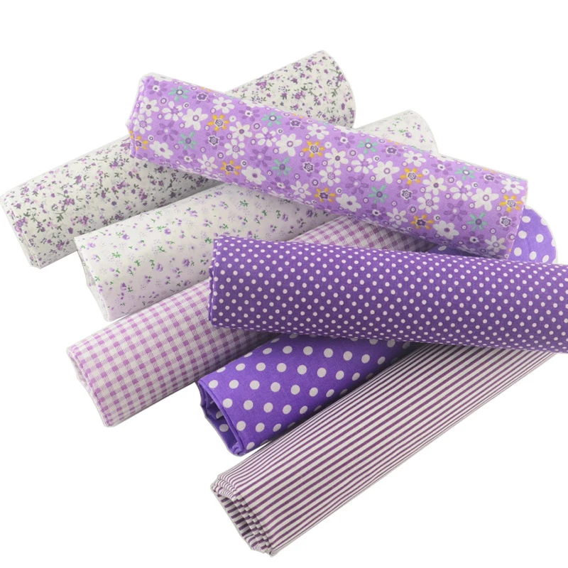 Booksew Telas De Algodon Para пэчворк 100% хлопчатобумажная ткань Текстиль 7 шт./лот Quliting