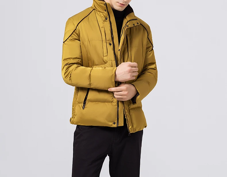 Мужская зимняя куртка на утином пуху с перьями размеры до xxxl|snowimage|snowimage coats |
