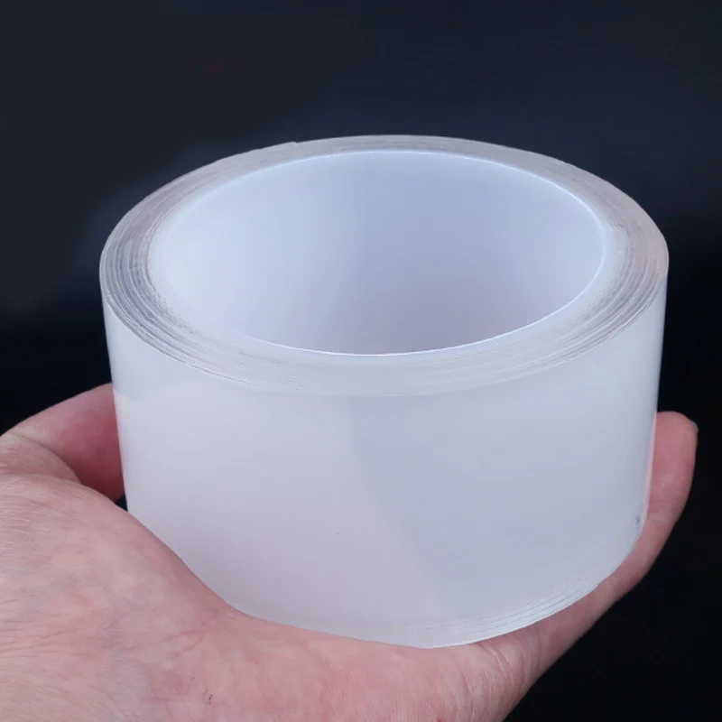 1Mx30mm Автомобильная дверная наклейка для порога, протектор, многофункциональная нано лента, наклейка, авто бампер, полоса, автомобильная дверь, защита, анти-столкновения, аксессуары - Цвет: 1Mx30mm