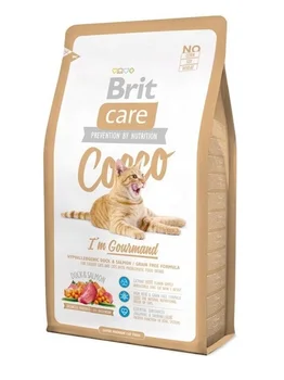 

BRIT BRIT CARE CAT COCCO GOURMAND bezzernovoy for adult cats with allergies