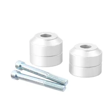 Руль Бар Riser 30 мм Высота совместимый для BMW F650GS Твин, F700GS, F800GS 2008-, F800GS Приключения 2013-(серебро