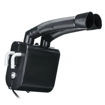 

12V Car Heater Quick Water Defroster Demister Pure aluminum core Black