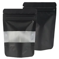Reclosable Zip Lock Bags Kitchen Organizer Bags Stand Up Biscuits Pouches Eco Aluminum Foil Mylar Plastic Bags With Clear Window 2