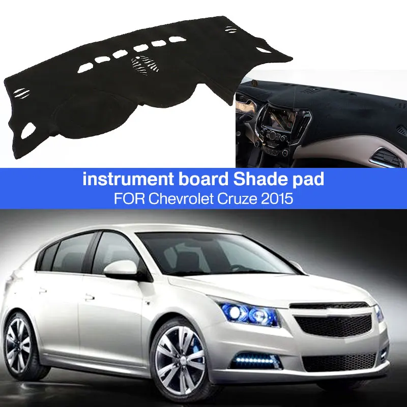 Крышка приборной панели автомобиля коврик для Chevrolet Cruze нескользящий солнцезащитный коврик анти-УФ