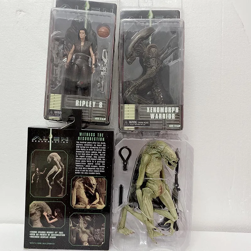 Фигурка инопланетянина NECA серии 14 Ripley 8 оригинальная экшн фигурка ксеноморфа