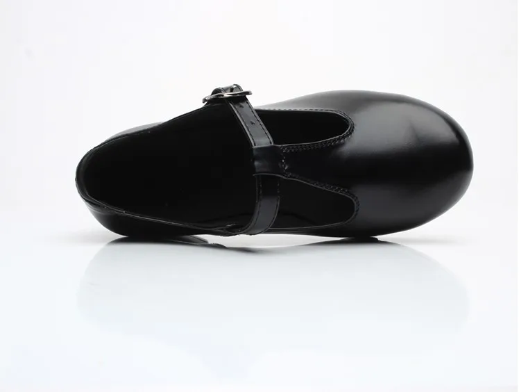 New tap shoes women T-shaped shoes child imitation leather teachers dance shoes children's tap shoes