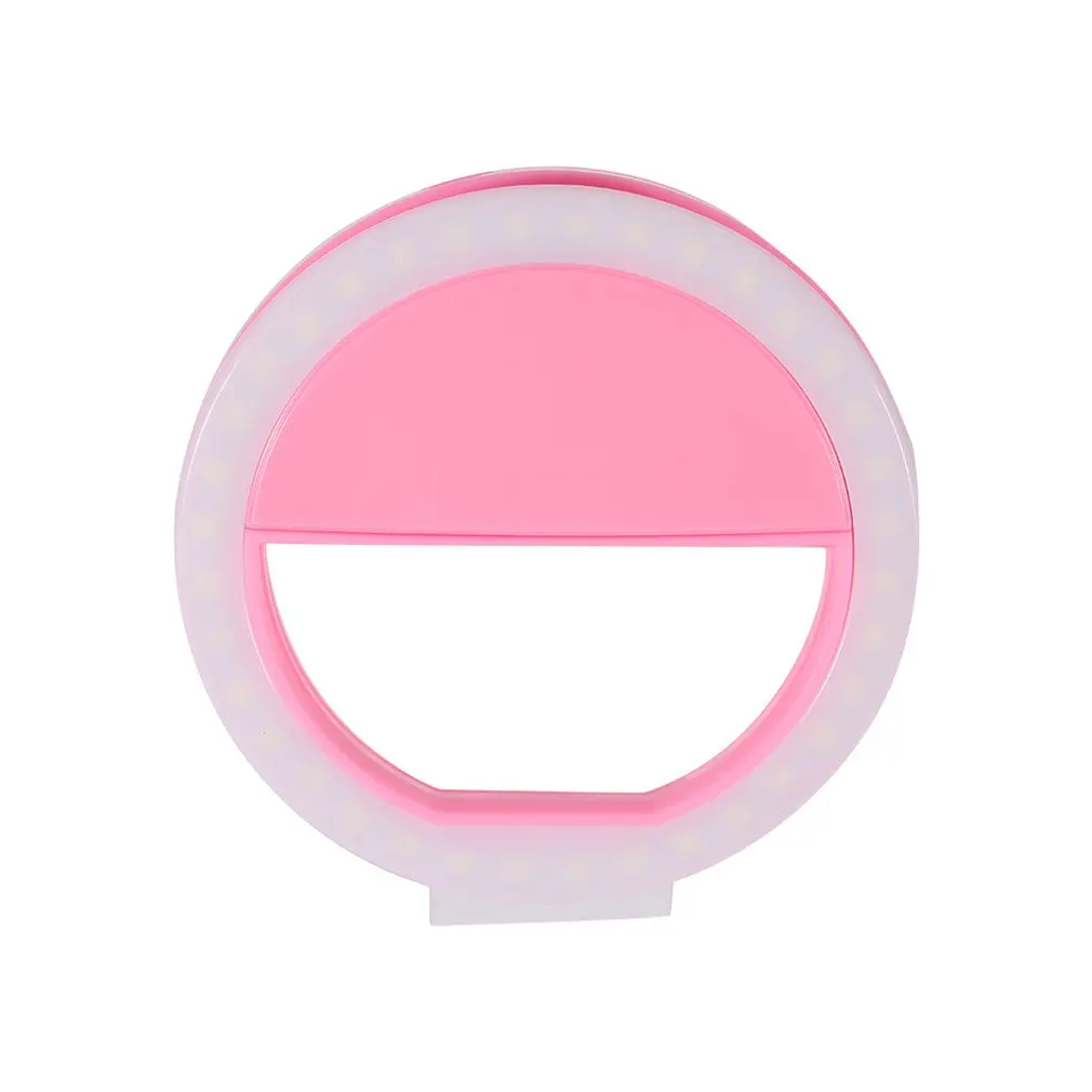 Selfie LED Ring Flash Light Portable Mobile Phone 36 LEDS Lamp Luminous Macro Fill HD Lens For Iphone | Мобильные телефоны и