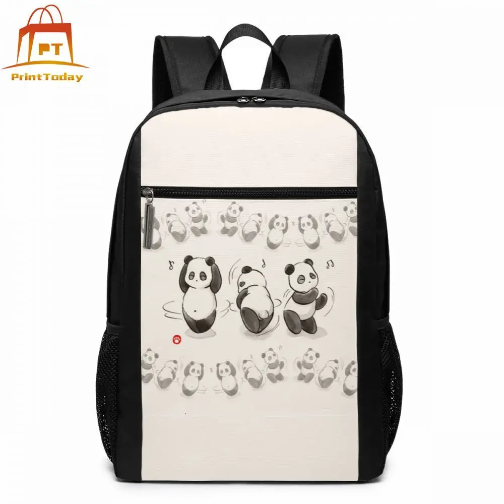 Best Panda Backpack Panda Backpacks Student High quality Bag Pattern Multifunction University Man Woman Bags