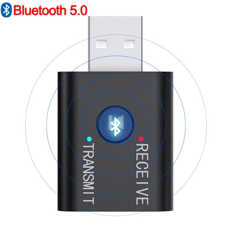 Мини 3 5 мм разъем AUX Bluetooth-совместимый автомобильный приемник аудио MP3 музыка USB