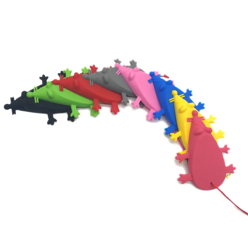 Silicone Door Stop Stopper Baby Safety Cute Cartoon Mouse Door Stopper Safe Protector Anti-pinch Hand Child Safety Security