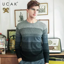 #Special Offers UCAK Brand 100% Merino Wool Sweater Men Streetwear Fashion Striped Pull Homme Winter Thick Pullover Men Cashmere Sweaters U3081 #Special Offers UCAK Brand 100% Merino Wool Sweater Men Streetwear Fashion Striped Pull Homme Winter Thick Pullover Men Cashmere Sweaters U3081
