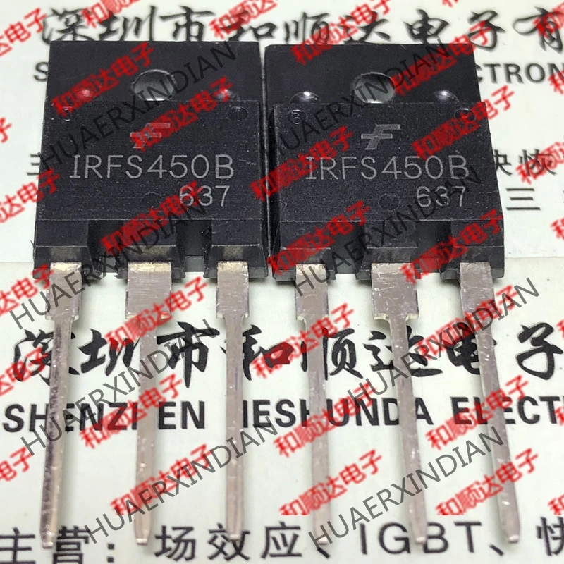 5 шт., новые оригинальные кнопки IRFS450B TO-3PF 500V 9.6A