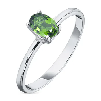 

A ring of silver with chrome diopside e0605kts04202391