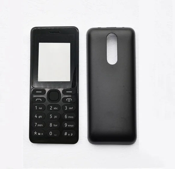 Чехол для Nokia 108 с английскими/русскими или арабскими или ивритскими клавишами - Цвет: Серебристый