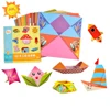 Juguetes Montessori de 54 páginas para niños, manualidades de dibujos animados en 3D, animales de Origami, manualidades, Arte de papel, juguetes educativos de aprendizaje ► Foto 3/6