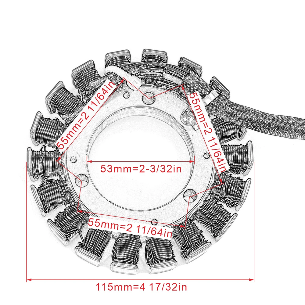 JAER Магнето обмотка статора генератора для Arctic Cat 0802-056 3323-200 ATV 400/500 ALTERRA 400 500 425 CR 450 ALTERRA Alterra 400