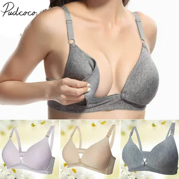

pudcoco Brand 2020 Pregnancy Maternity Clothing Pregnant Women Fitness Bra Underwear Maternity Breastfeeding Nursing Feeding Bra