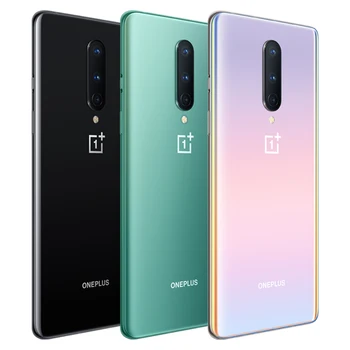 

New Arrival Original Global ROM Oneplus 8 5G Smartphone Snapdragon 865 8GB RAM 128GB ROM NFC 6.55 Inches 90Hz Screen 48MP Camera