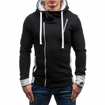 

ZOGAA 2020 Spring New 3 Colors Men's Sweatshirt Hoodie Zipper Fashion Casual Hooded Sweatshirt Long Sleeve Street Casual Hoodies
