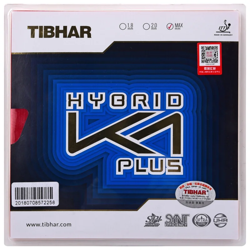 Original Tibhar Table Tennis Rubber Hygrid K1 K1plus K1pro K2 Ping Pong Racket Pimples In Rubbers
