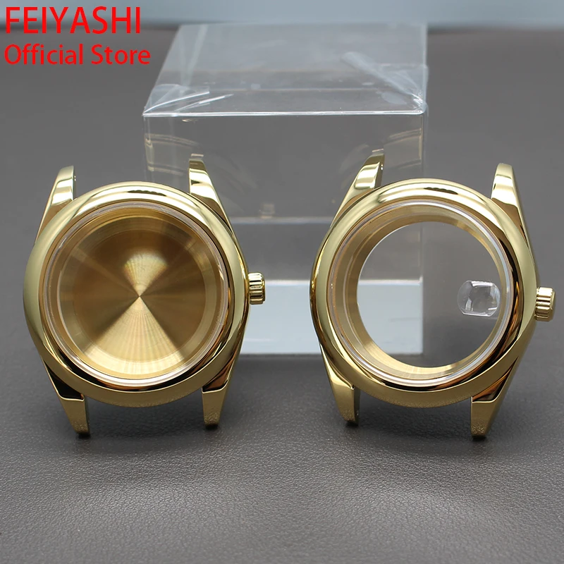 Oro 36Mm/40Mm Orologi Da Uomo Di Lusso Custodie Parti Per Datejust Day Date Seiko Nh34 Nh35 Nh36 Nh38 Miyota 8215 Movimento 28.5Mm Quadrante