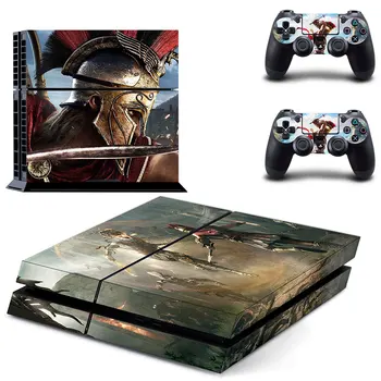 

Armor Warrior Style Decal Skin Sticker for PS4 Playstation 4 Console Film + 2Pcs Controllers Protective Cover DPTM2386