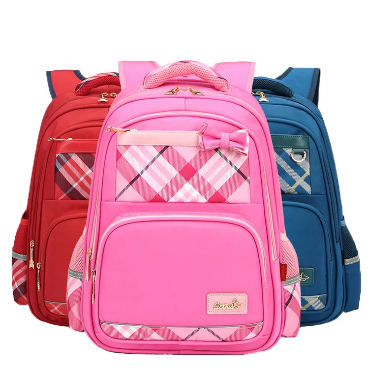 

Printed Words Schoolbag for Elementary School Students Kindergarten Semester Classes Bag Children Backpack