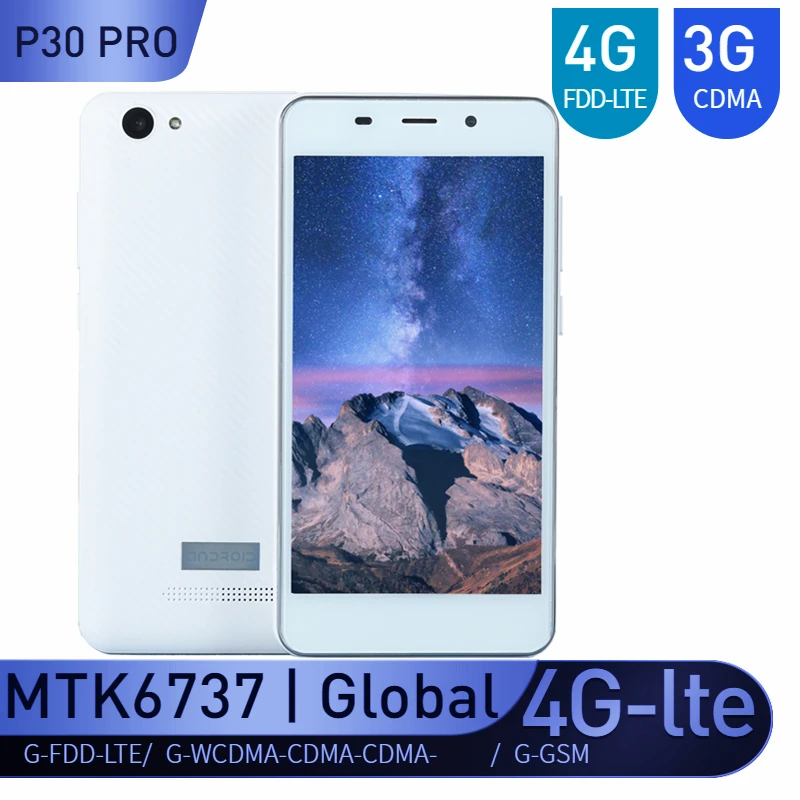 

Original Smartphones P30 Pro 4G FDD-LTE 2GB RAM 16GB ROM 5MP Android Mobile Phones Unlocked Global CDMA-2000 Celulares