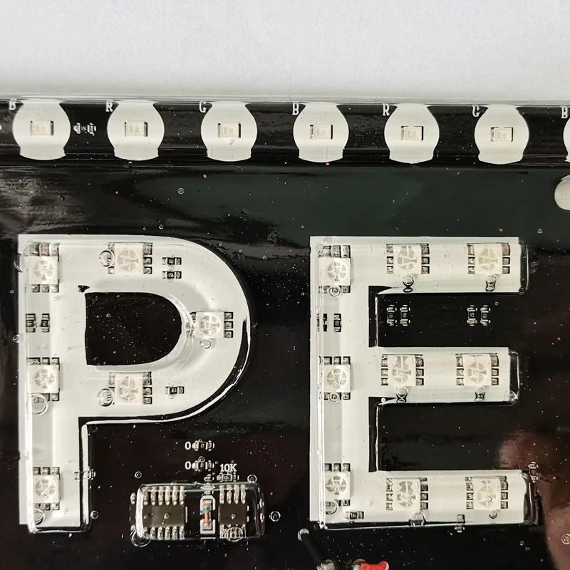 LED Advertising Light Advertising signboards LED board display open working for shop banner open light DC12V