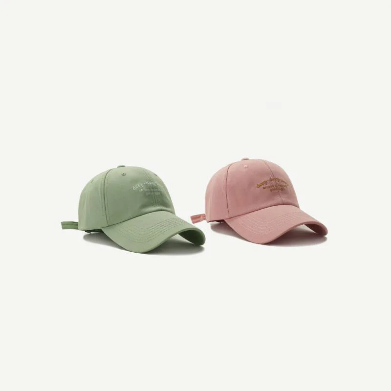 

INS Hat Women's Autumn And Winter New Style Lettered Embroidered Baseball Cap Men's Korean-style Couples Versitile Fashion Stude
