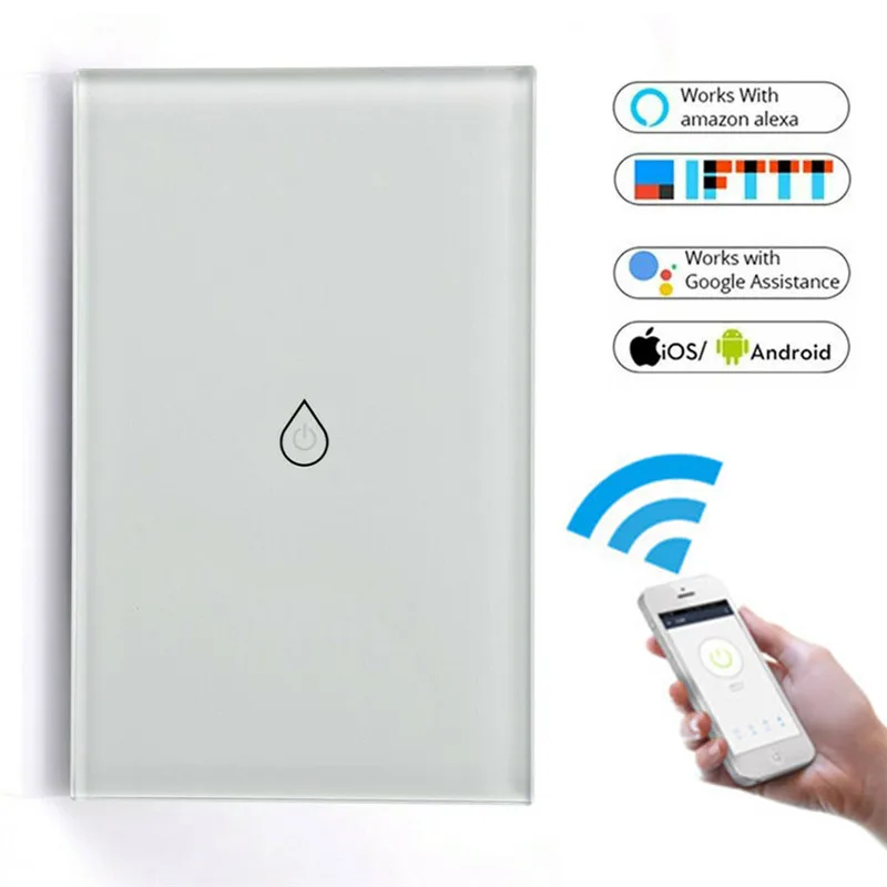 

WiFi Smart Water Heater Switch Smart Life Tuya Remote Control Water Heater Boiler Switch Amazon Alexa Echo Google Home