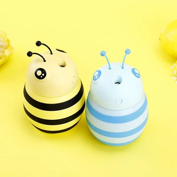 

Creative Mini Bee Humidifier Essential Oil Diffuser Incense Lamp LED Night Light USB Aromatherapy Car Air Freshener Aromatherapy