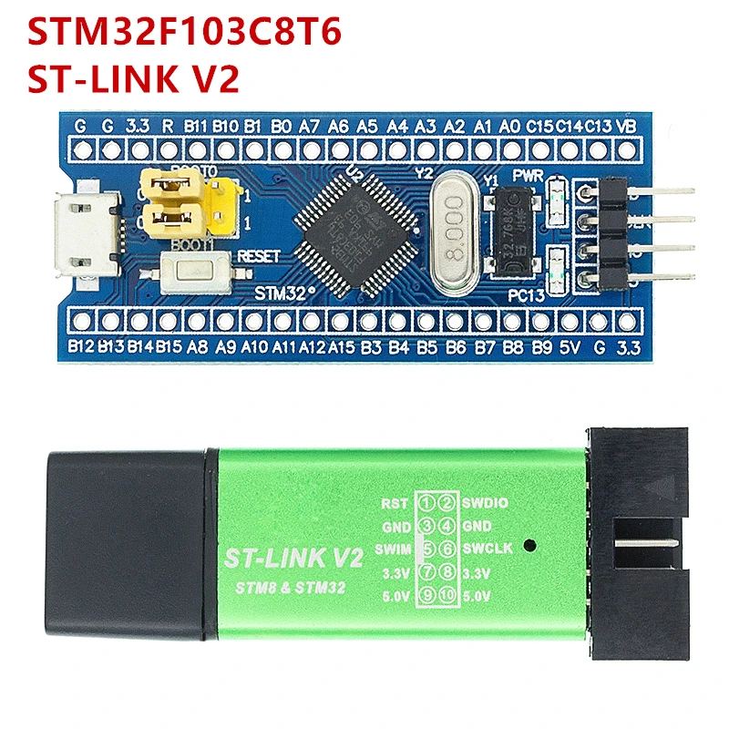 STM32F103C8T6 ARM STM32 минимальная системная плата модуля для Arduino DIY Kit ST Link V2 Mini STM8