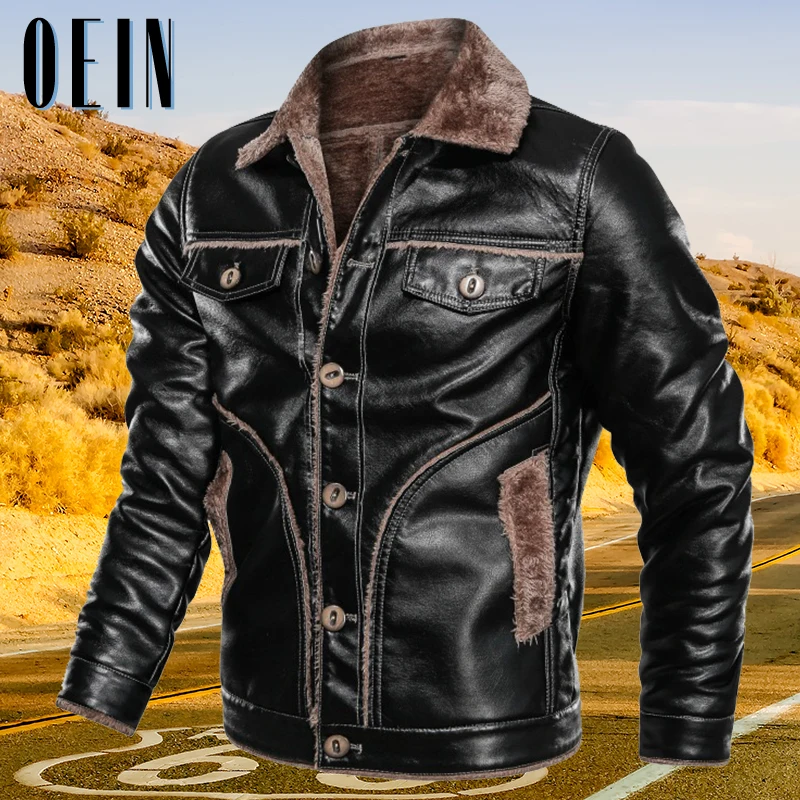 OEIN 8XL Motorcycle Jacket Mens Winter 