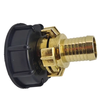 

IBC Ton Garden Water Connectors Barrel Joint S60 * 6 Thick Wire Ton Barrel Accessories Grid Card Head Export 25mm Drain Adapter