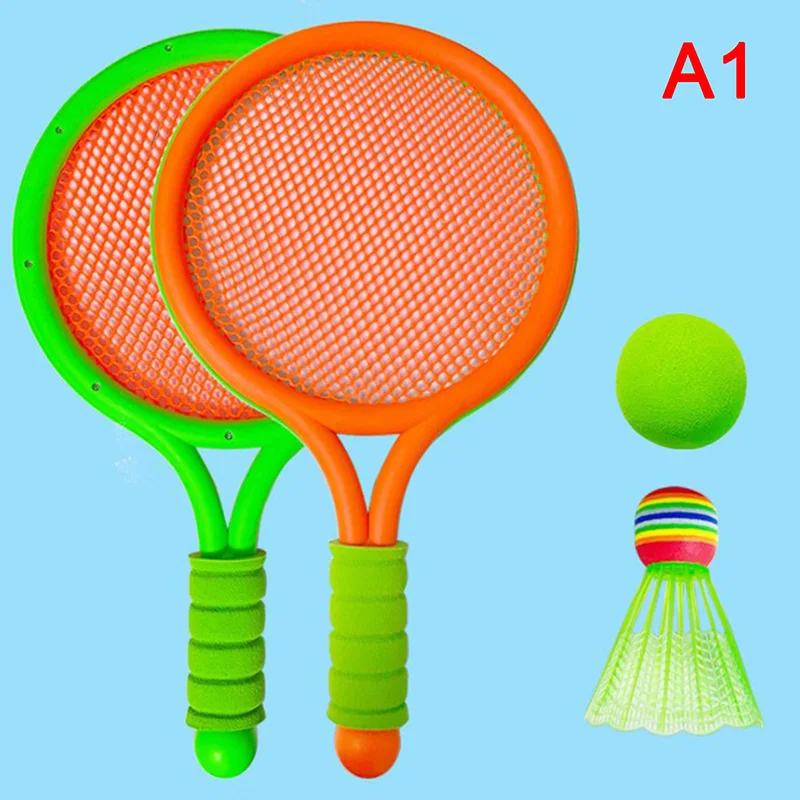 Children's Badminton Racket Shuttlecock &Ball Badminton Rackets Double Racket 