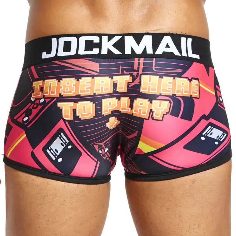 JOCKMAIL, фирменное Мужское нижнее белье, боксеры, шорты, сексуальные мужские трусы, трусы, calzoncillos hombre, боксеры marca cuecas, боксеры для геев, нижнее белье