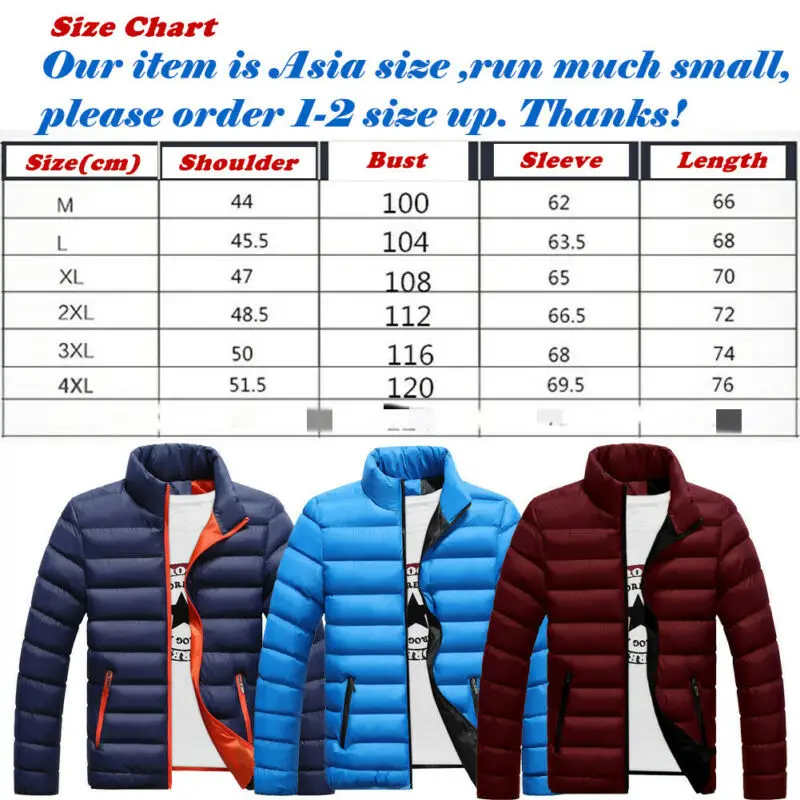 Men Skiing Jackets Parkas Winter Warm Coat Casual Stand Collar Thick Parkas Men Long Sleeve Overcoats Plus Size M-4XL winter jacket ski jacket
