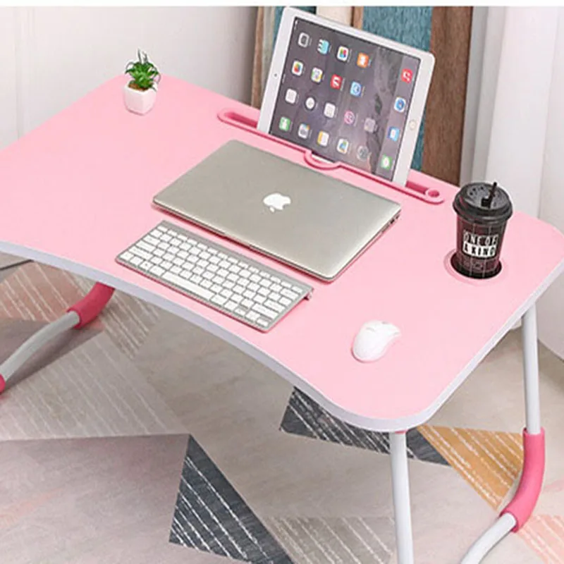 Small Portable Foldable Adjustable Folding Table For Laptop Desk