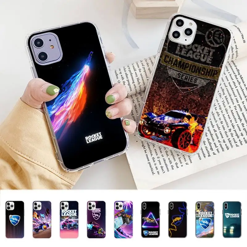 Чехол для телефона FHNBLJ Game Rocket League iPhone 11 12 13 mini pro XS MAX 8 7 6 6S Plus X 5S SE 2020 XR | Мобильные