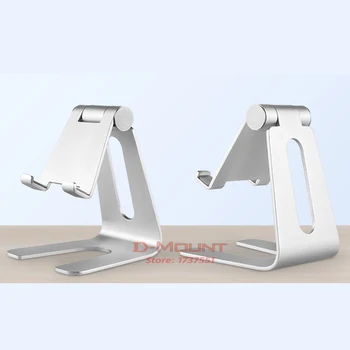 

Aluminum phone desk mount tilt bracket pink black golden silver tablet ipad holder support