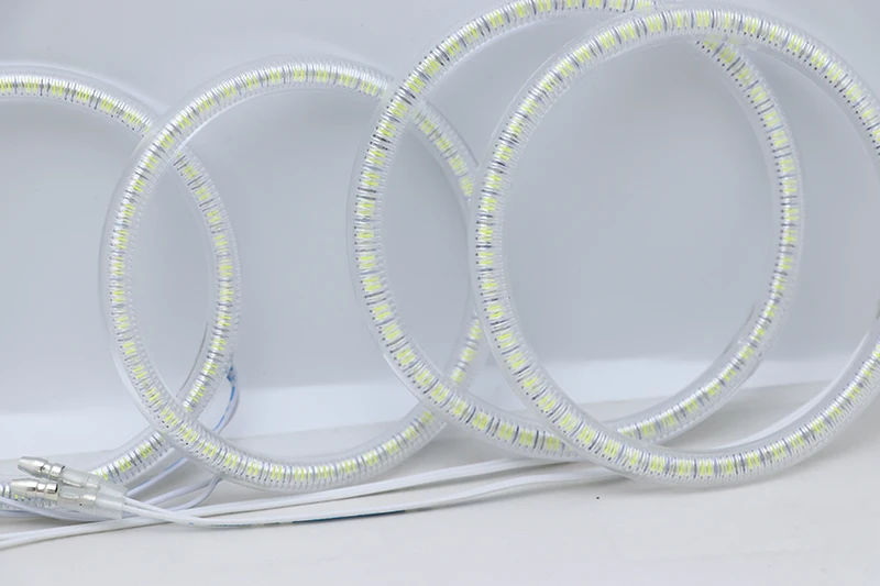6pcs Super Bright white color 3528 SMD led Angel Eyes kit daytime running light DRL for Alfa Romeo 159 2005-2011 Car Styling