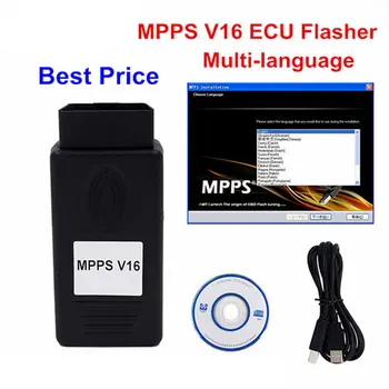 

Technical Professional OBD2 MPPS V16 ECU Chip Tuning Chip Tuning Auto Ethernet To OBD
